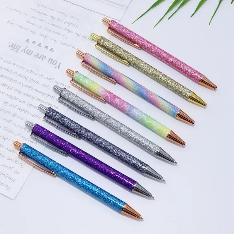 1 шт. шариковая ручка Роскошные милые свадебные розовые золотые металлические канцелярские принадлежности для школы и офиса высококачественные ручки