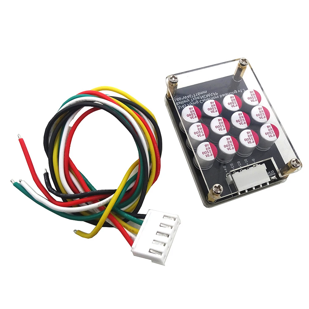 4S Capacitor Active Balancer Lithium Battery Balance Board Lifepo4 Lithium Titanate Battery Balancer Send Shell
4S Capacitor Active Balancer Lithium Battery Balance Board Lifepo4 Lithium Titanate Battery Balancer Send Shell