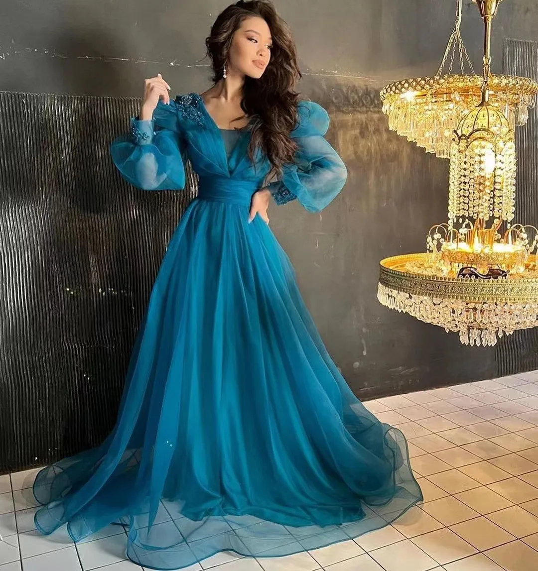 Merida Tulle Puff Sleeve Formal Prom Dresses Lace Applique Beading A-Line Tulle Elegant Party Dresses For Women Cocktail Dress
Merida Tulle Puff Sleeve Formal Prom Dresses Lace Applique Beading A-Line Tulle Elegant Party Dresses For Women Cocktail Dress