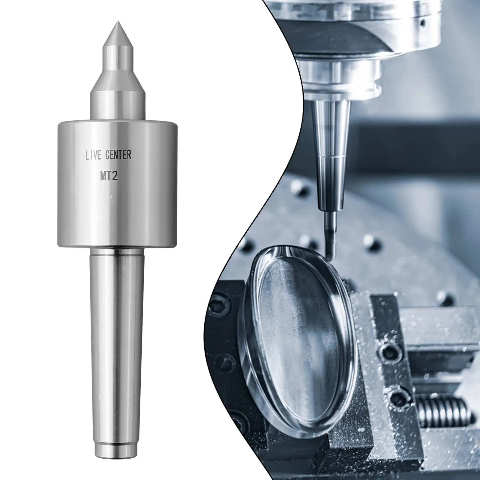 Accessories Center Taper For Lathe High Precision Live Revolving Center MT2 Parts Tailstock Center Turning Tools
Accessories Center Taper For Lathe High Precision Live Revolving Center MT2 Parts Tailstock Center Turning Tools