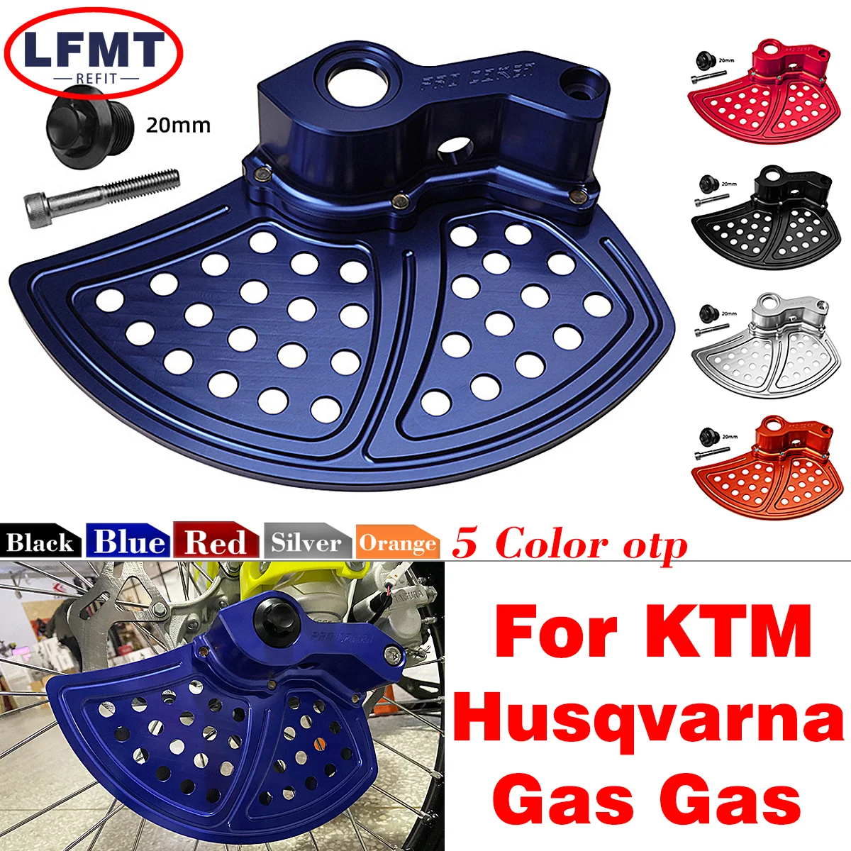 Front Brake Disc Guard Protector For KTM SX SX-F XC XC-F EXC EXC-F XC-W XCF-W Six Days TPI For Husqvarna TC FC TE FE TX 125-500
Front Brake Disc Guard Protector For KTM SX SX-F XC XC-F EXC EXC-F XC-W XCF-W Six Days TPI For Husqvarna TC FC TE FE TX 125-500
