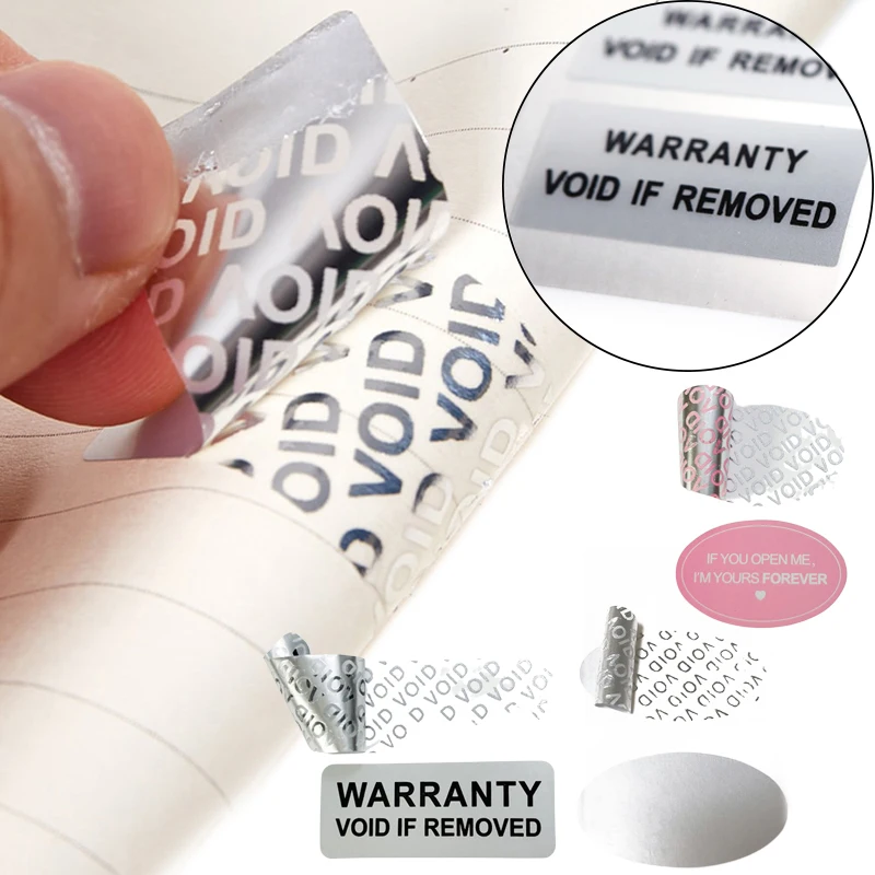100Pcs Warranty Protection Sticker Security Seal Brittle Paper Tamper Proof Warranty Void Label Stickers Adhesive Label Guanante
100Pcs Warranty Protection Sticker Security Seal Brittle Paper Tamper Proof Warranty Void Label Stickers Adhesive Label Guanante