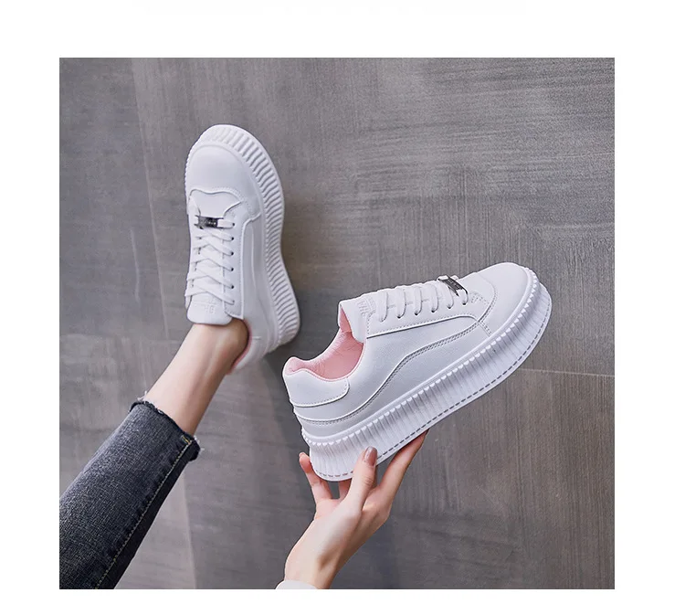White Shoes Women 2022 Spring Running Shoes Woman Vulcanize Shoes Slip on Trainers Women Fashion Platform Sneakers Women Flats
White Shoes Women 2022 Spring Running Shoes Woman Vulcanize Shoes Slip on Trainers Women Fashion Platform Sneakers Women Flats