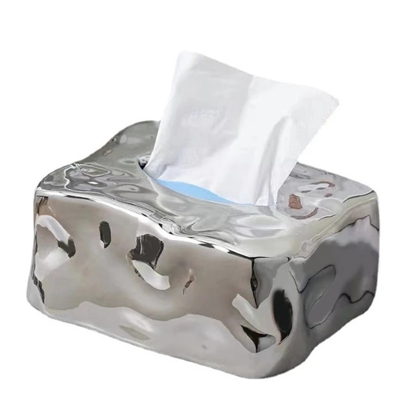 1 PCS Retro Spice Wind Gem Tissue Box Silver Creatives Home Paper Box Bedroom Ins Decorations Ornaments Upscale
1 PCS Retro Spice Wind Gem Tissue Box Silver Creatives Home Paper Box Bedroom Ins Decorations Ornaments Upscale
