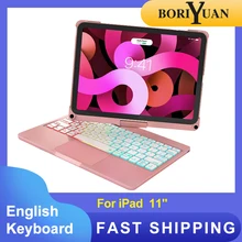 For iPad Air 4 10.9 Touchpad Keyboard Case Pro 11in 2021 2020 2018 Magic Tablet Case Backlight Keyboard For iPad Pro 12.9 2021
For iPad Air 4 10.9 Touchpad Keyboard Case Pro 11in 2021 2020 2018 Magic Tablet Case Backlight Keyboard For iPad Pro 12.9 2021