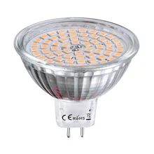 

MR16 LED Bulbs No Flicker AC/DC 12V GU5.3 LED Lights Cool White 6000K Equivalent to 35W Halogen 400LM Non-Dimmable for Spotlight