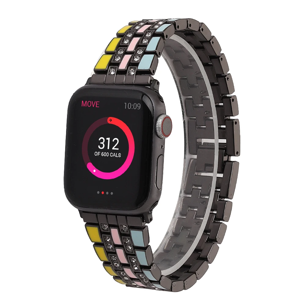 Ремешок металлический Алмазный для apple watch Ultra, цветной браслет из нержавеющей стали для iwatch 6 5 4 SE 44 мм 42 мм 40 мм 49 мм 8 7 45 мм 41 мм
Ремешок металлический Алмазный для apple watch Ultra, цветной браслет из нержавеющей стали для iwatch 6 5 4 SE 44 мм 42 мм 40 мм 49 мм 8 7 45 мм 41 мм