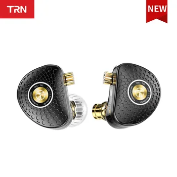 TRN-TA3 Hi-FI 1BA 2DD 인 이어 모니터 이어폰, Knowles 하이브리드 베릴륨 도금 다이나믹 하이파이 메탈 러닝 TRN MT4 헤드셋