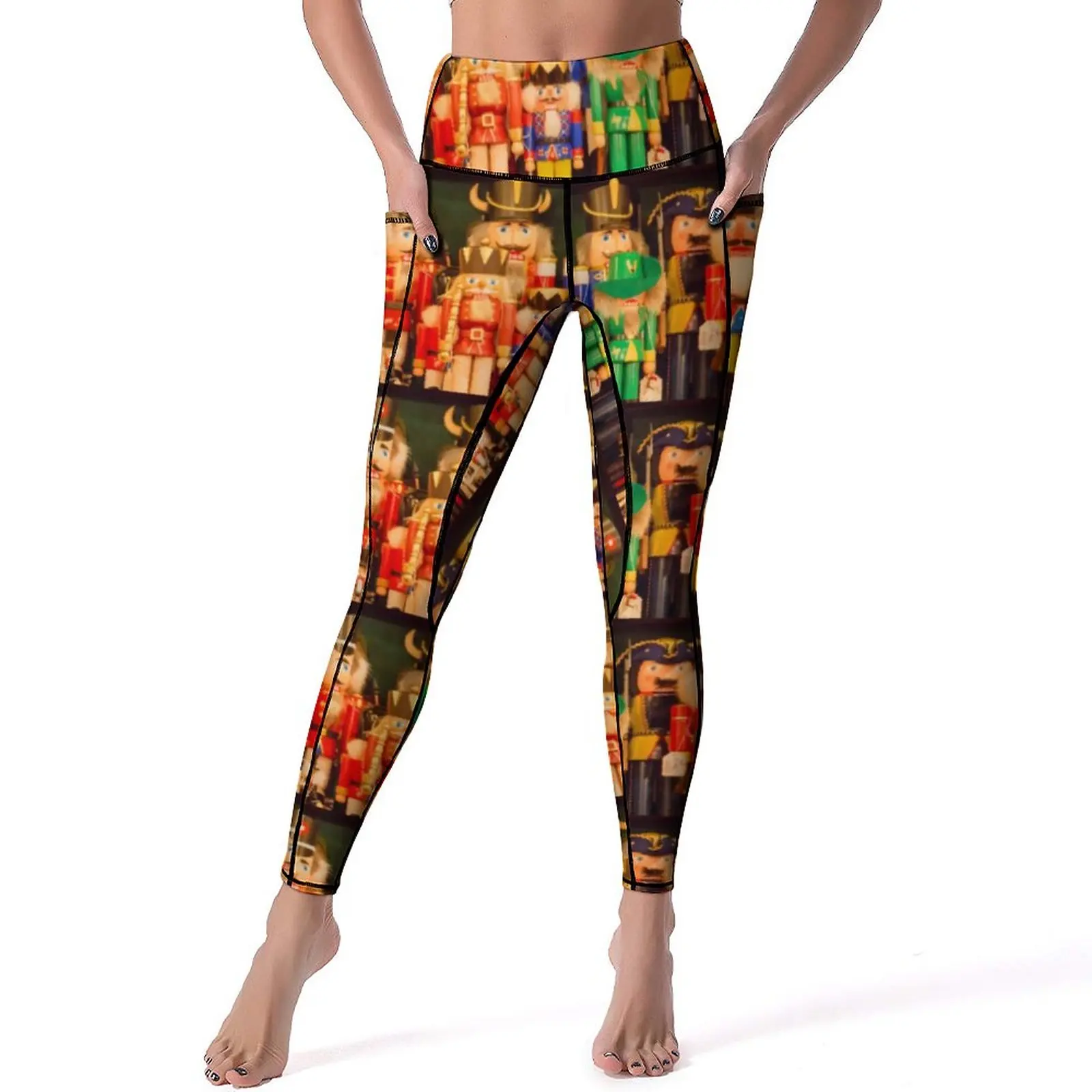 Army of Nutcracker Yoga Pants Pockets Christmas Print Leggings Sexy Push Up Funny Yoga Sports Tights Stretch Work Out Leggins
Army of Nutcracker Yoga Pants Pockets Christmas Print Leggings Sexy Push Up Funny Yoga Sports Tights Stretch Work Out Leggins