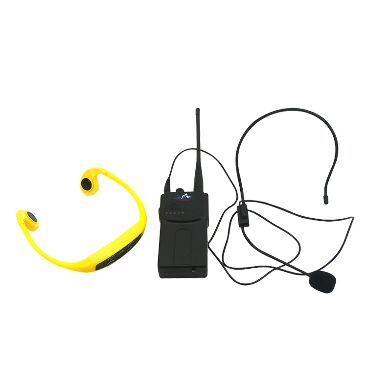 H904 Headphones Receiver Wireless Transmitter Wireless Swimming Training Communication Waterproof Bone Conduction Headsets
H904 Headphones Receiver Wireless Transmitter Wireless Swimming Training Communication Waterproof Bone Conduction Headsets