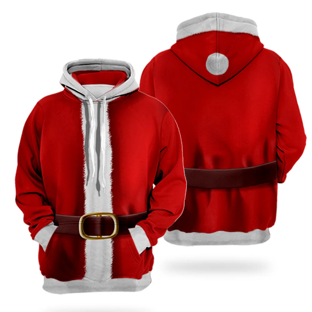 2023 Santa Claus Festival Parent-child Clothing Cosplay Tops Polyester 3D Printed Long Sleeve Pullover Unisex Christmas Hoodie
2023 Santa Claus Festival Parent-child Clothing Cosplay Tops Polyester 3D Printed Long Sleeve Pullover Unisex Christmas Hoodie