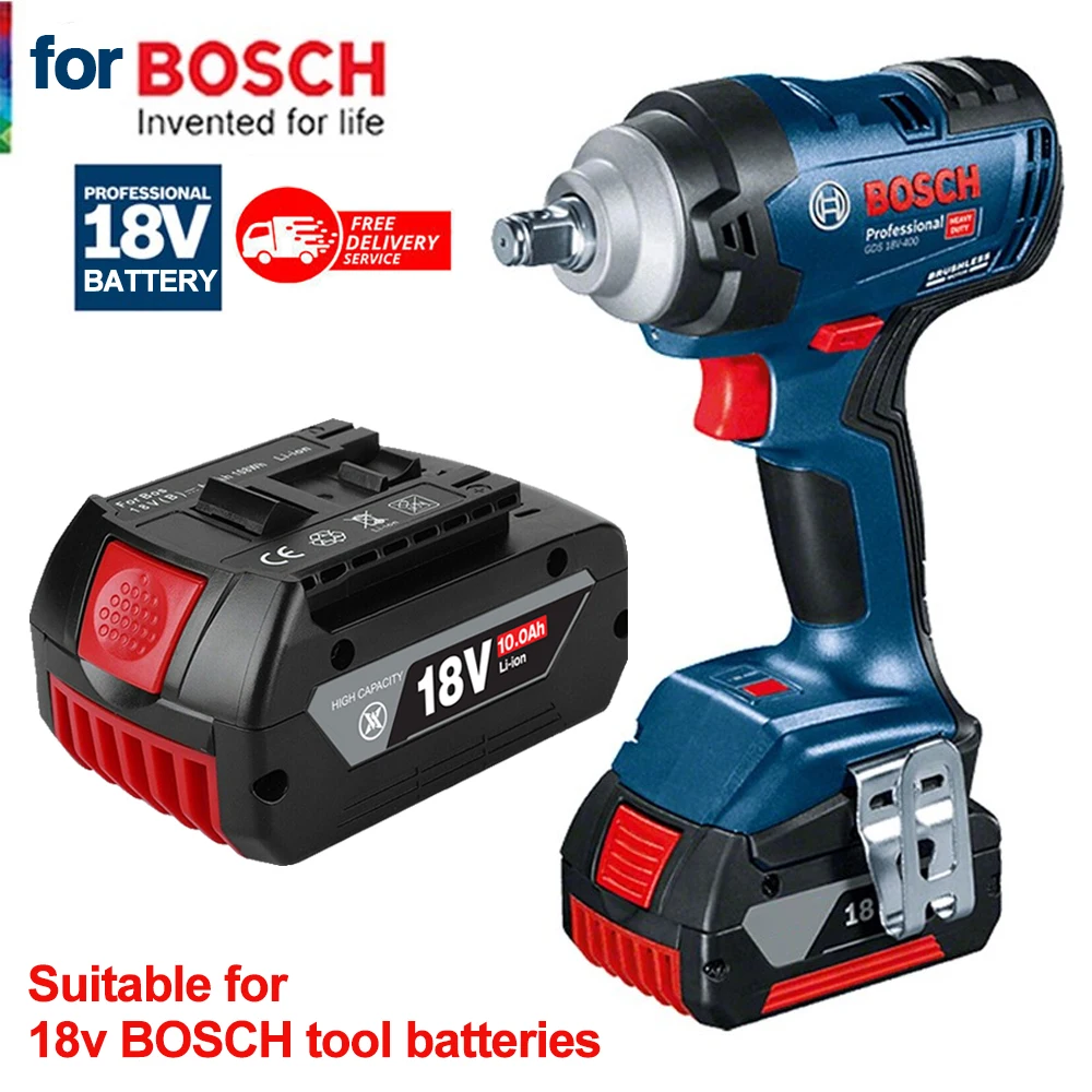 For BOSCH Authentic 18V BAT609 BAT610 For Bosch 18V Professional 18V Li-ion Battery Drill Battery GBA18V GSR18V BAT618 BAT619
For BOSCH Authentic 18V BAT609 BAT610 For Bosch 18V Professional 18V Li-ion Battery Drill Battery GBA18V GSR18V BAT618 BAT619