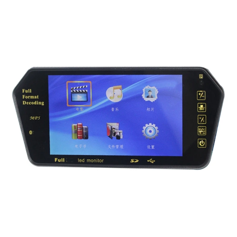 Backup Rear View Camera Bluetooth-compatible Car Parking Rearview Reverse Safety Vehicle System Mirror Video LCD F19A
Backup Rear View Camera Bluetooth-compatible Car Parking Rearview Reverse Safety Vehicle System Mirror Video LCD F19A