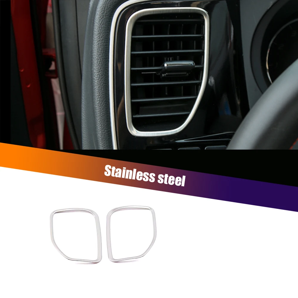 For Mitsubishi Outlander Accessories 2014 15 2016 Stainless steel Car conditioner air Outlet Cover Trim decoration Styling 2pcs
For Mitsubishi Outlander Accessories 2014 15 2016 Stainless steel Car conditioner air Outlet Cover Trim decoration Styling 2pcs