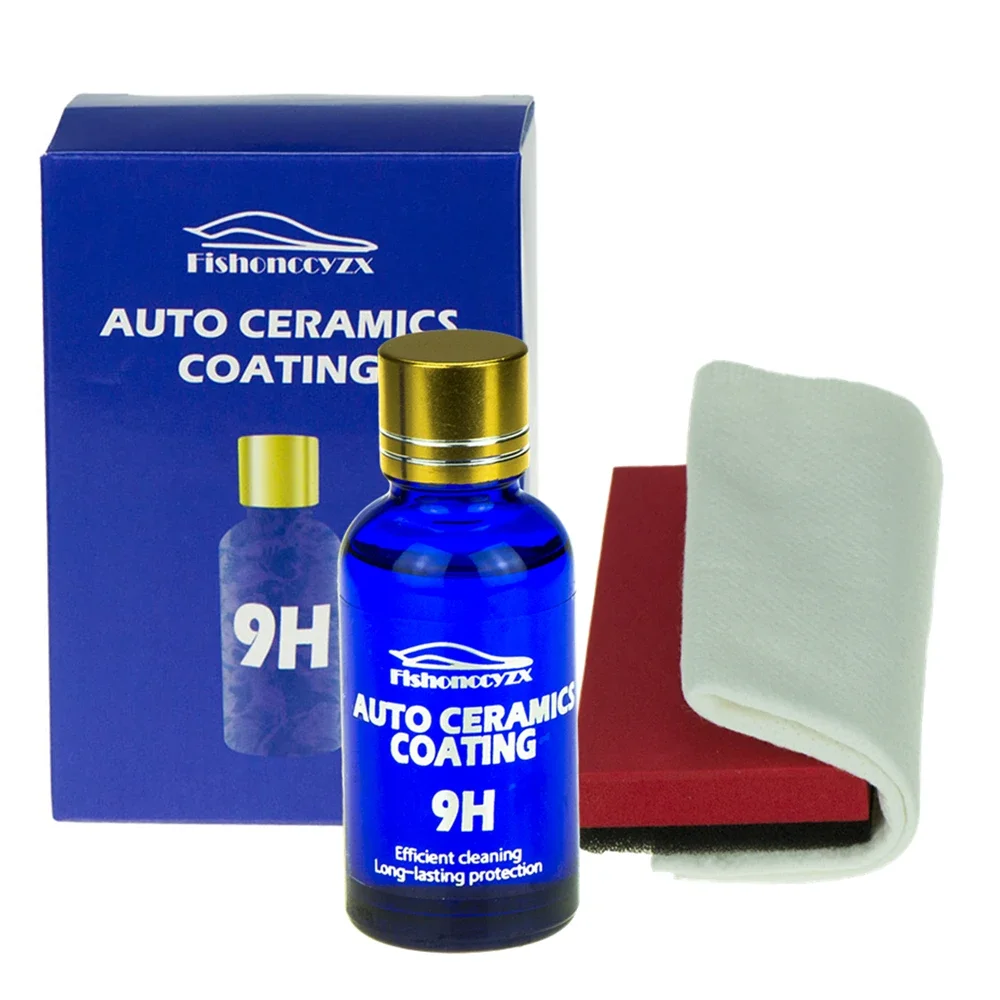 

9H Ceramic Car Coating Hydrochromo Paint Care Nano Top Quick Coat Polymer Detail Protection Liquid Wax Car Care Gloves