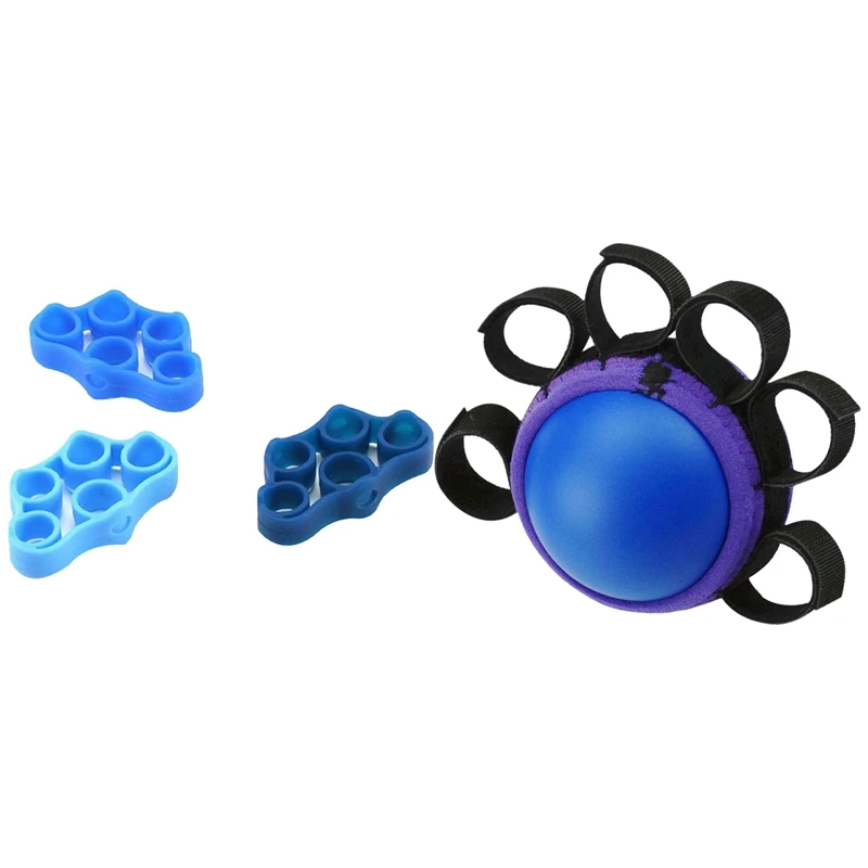 3 In 1 Finger Stretcher Resistance Bands Hand Extensor Exerciser & Hand Grip PU Ball Finger Practice Hemiplegia Exercise
3 In 1 Finger Stretcher Resistance Bands Hand Extensor Exerciser & Hand Grip PU Ball Finger Practice Hemiplegia Exercise