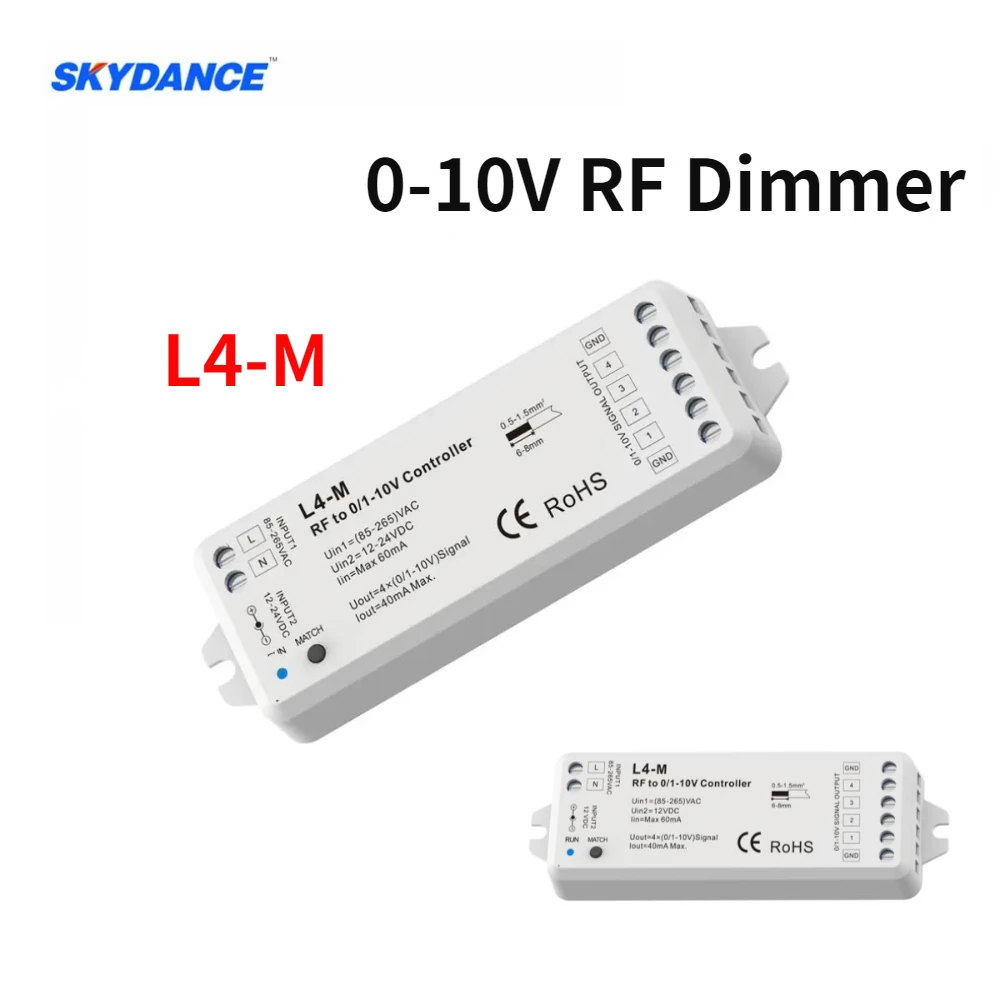 Free Shipping LED Wireless Dimmer 4Channel RF To 0/1-10V Controller Signal Converte AC85V-220V/ DC12V For Single Color LED Strip
Free Shipping LED Wireless Dimmer 4Channel RF To 0/1-10V Controller Signal Converte AC85V-220V/ DC12V For Single Color LED Strip