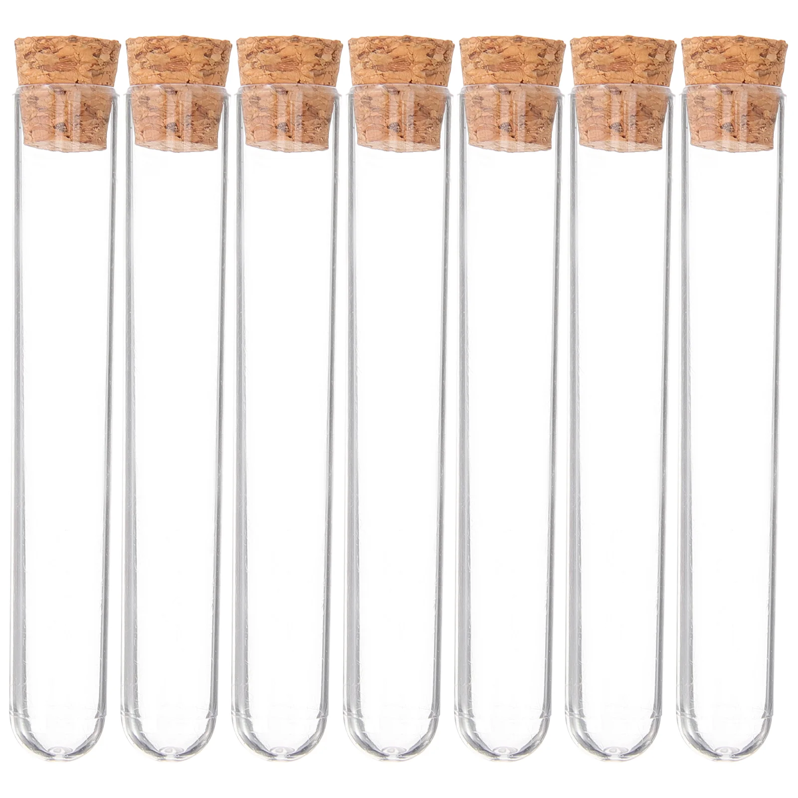 Clear Test Tubes with Cork Stoppers Vials Container Sample Tubes for Candy Jewelry Beads Powder Scientific Experiments
Clear Test Tubes with Cork Stoppers Vials Container Sample Tubes for Candy Jewelry Beads Powder Scientific Experiments