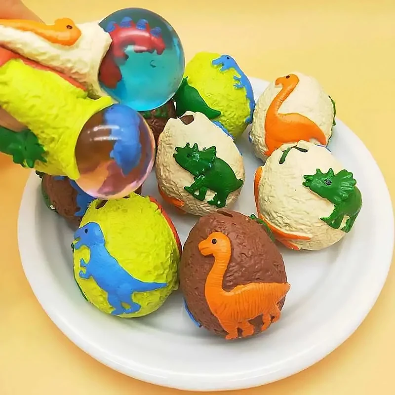 1PCS Creative Dinosaur Egg Stress Reliever Toys Water Polo TPR Soft Novelty Classic Animal Toy Children Finger Training Gifts
1PCS Creative Dinosaur Egg Stress Reliever Toys Water Polo TPR Soft Novelty Classic Animal Toy Children Finger Training Gifts