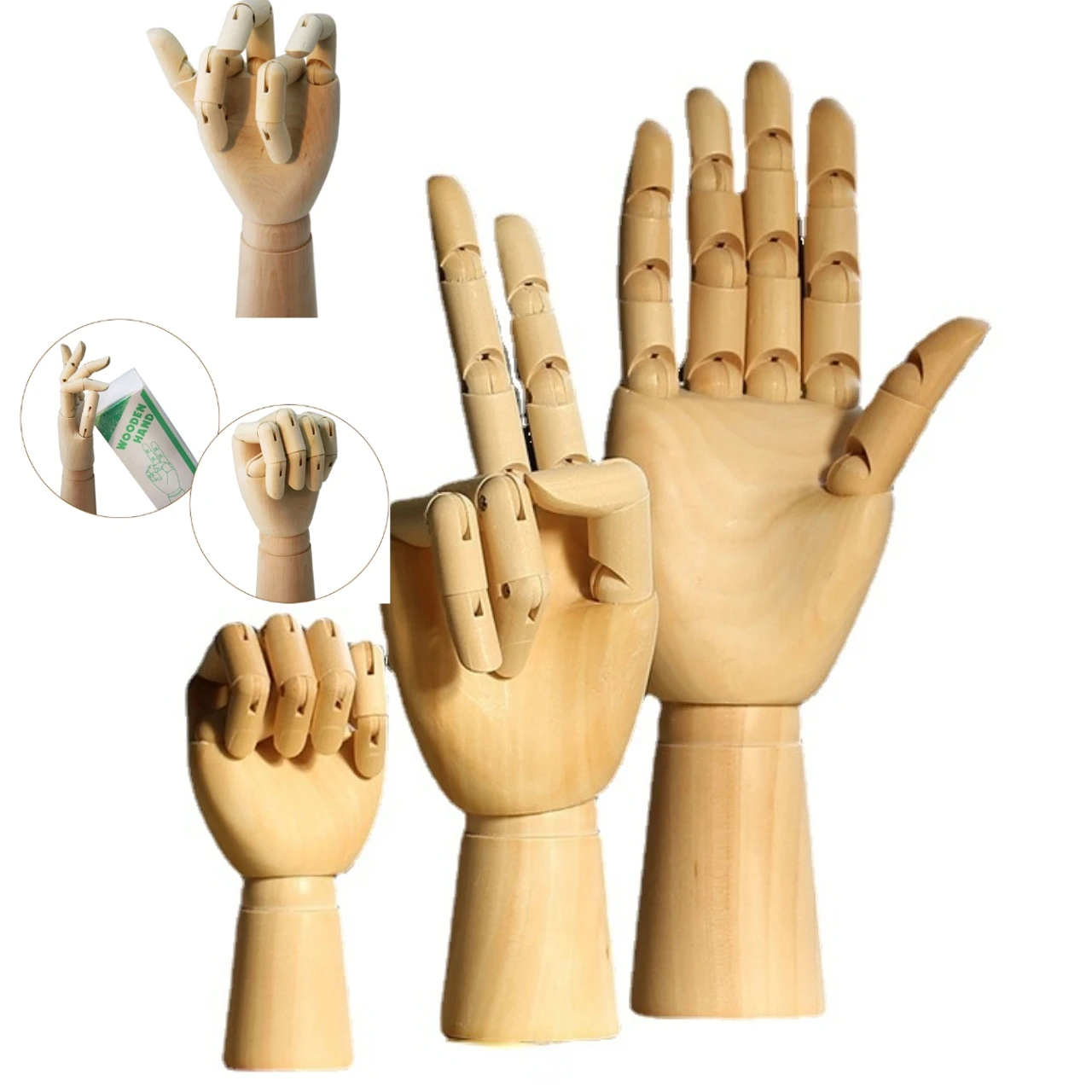 Wooden figure movable joint hand model, sketch human hand statue, animation tools, home office desktop room decoration ornaments
Wooden figure movable joint hand model, sketch human hand statue, animation tools, home office desktop room decoration ornaments