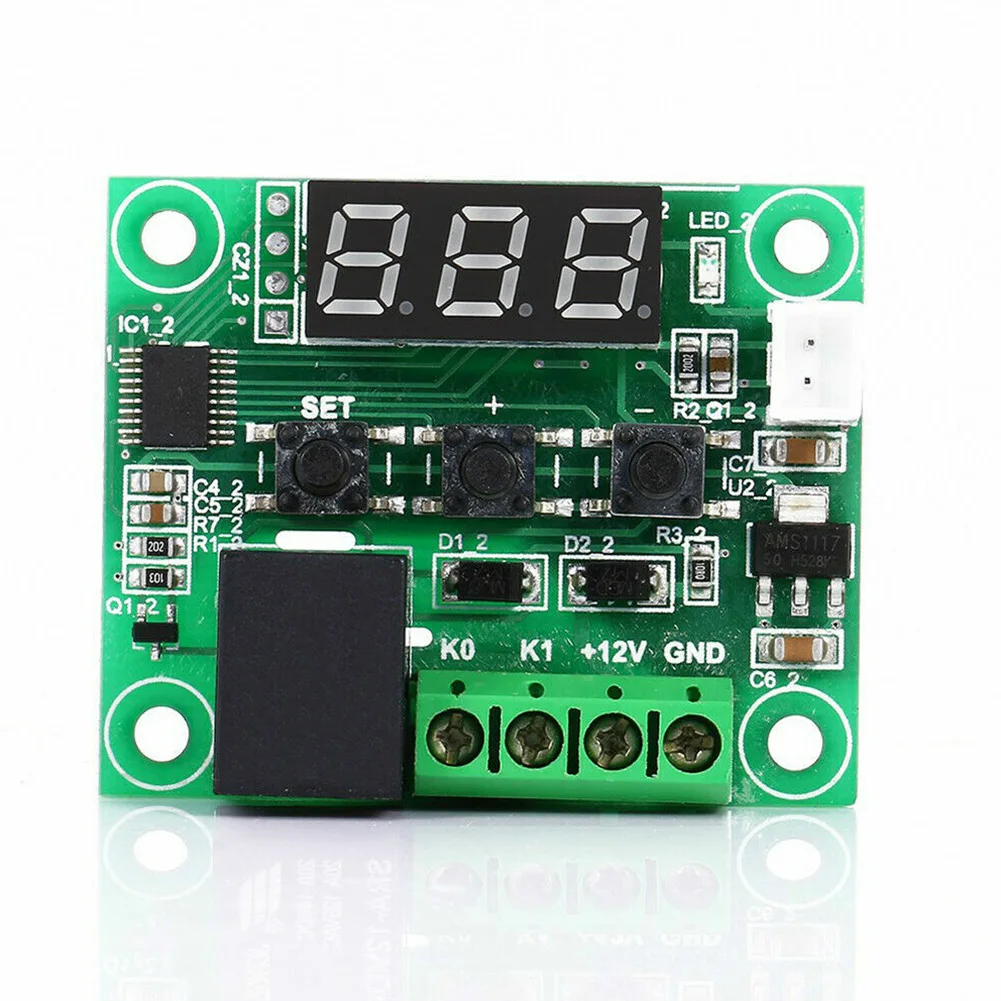 -50-110°C W1209 12V Dual LED Digital Display Thermostat Temperature Controller Regulator Switch Control Relay Sensor Module
-50-110°C W1209 12V Dual LED Digital Display Thermostat Temperature Controller Regulator Switch Control Relay Sensor Module