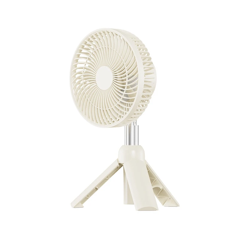1Set 4000Mah Outdoor Telescopic Fan Tripod Camping Ceiling Fan Household Desktop Shaking Head Fan Cream Color
1Set 4000Mah Outdoor Telescopic Fan Tripod Camping Ceiling Fan Household Desktop Shaking Head Fan Cream Color