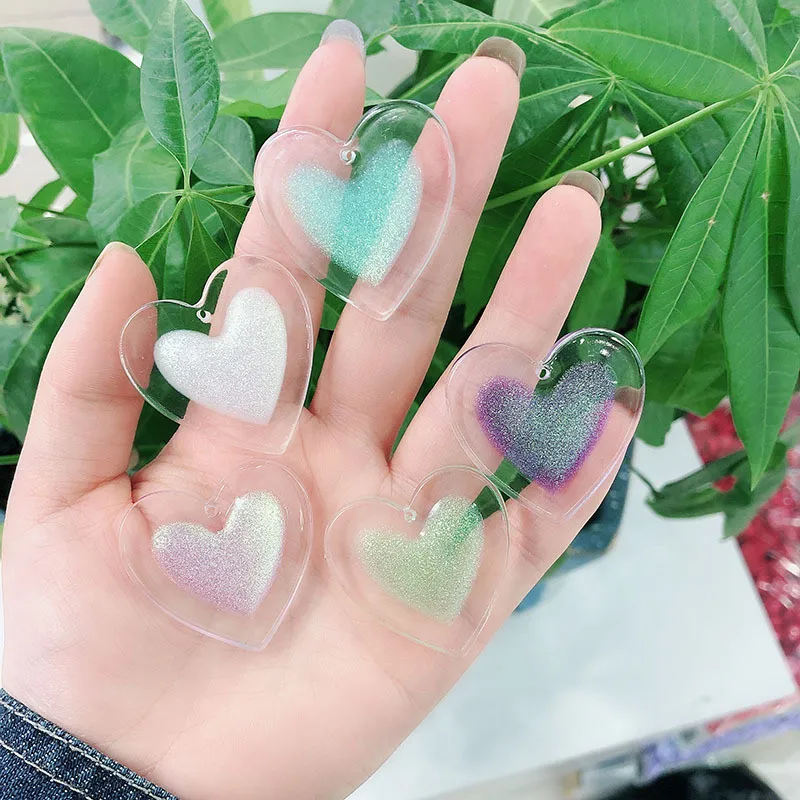 Spring style 30pcs/lot color glitter core geometry Transparent hearts shape acrylic beads diy jewelry earring/garment accessory
Spring style 30pcs/lot color glitter core geometry Transparent hearts shape acrylic beads diy jewelry earring/garment accessory