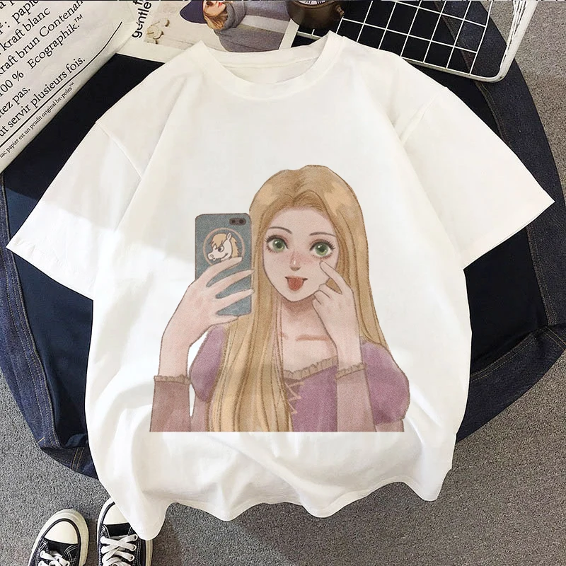 Disney Princess Series Snow White Cartoon Fashion Printing Anime T-shirt Boutique Kids Clothing 2022 Summer T-shirts For Girls
Disney Princess Series Snow White Cartoon Fashion Printing Anime T-shirt Boutique Kids Clothing 2022 Summer T-shirts For Girls