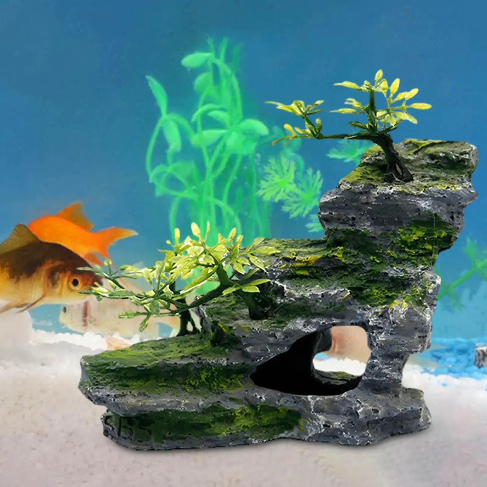 Tree Rock Fish Tank Landscaping Decoration Landscaping Accessories Rock Cave Mountain View Decor for Porch Micro Landscape Lawn
Tree Rock Fish Tank Landscaping Decoration Landscaping Accessories Rock Cave Mountain View Decor for Porch Micro Landscape Lawn