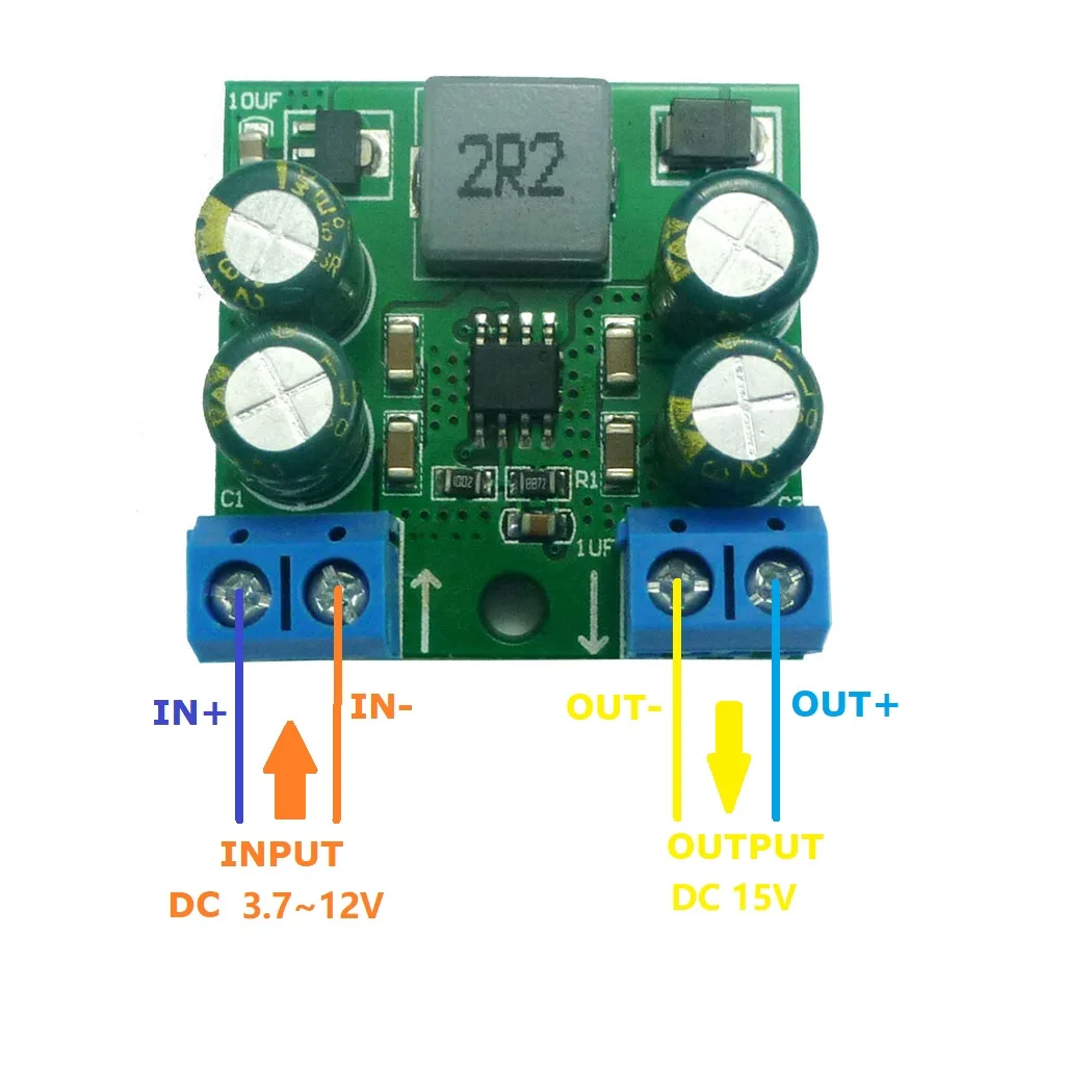 DC 3.7-15V to 5V 7.5V 9V 12V 15V 24V Step-Up Boost DC DC Converter Module for lead acid Car cigarette lighter PLC LED
DC 3.7-15V to 5V 7.5V 9V 12V 15V 24V Step-Up Boost DC DC Converter Module for lead acid Car cigarette lighter PLC LED