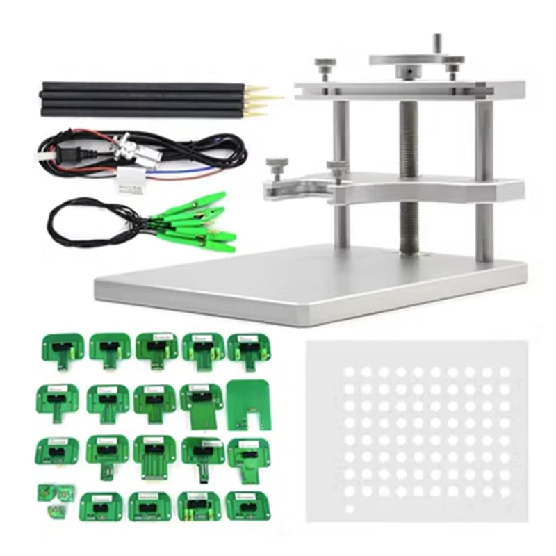 LED BDM Reading Desk Stand Frame Aluminum Stainless Steel Probe With 22 PCS Frame Adapters High Quality Tuner Programmer Tools
LED BDM Reading Desk Stand Frame Aluminum Stainless Steel Probe With 22 PCS Frame Adapters High Quality Tuner Programmer Tools