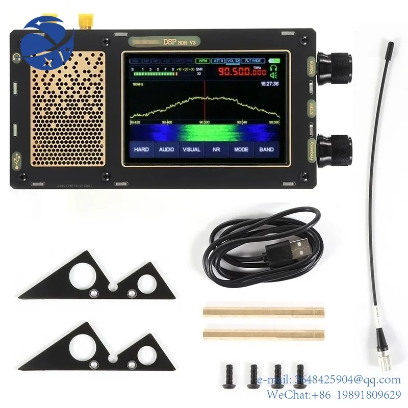 YYHC зарегистрированный 50K-2 ГГц V1.10d malhiteam SDR приемник радио DSP SDR приемник 3,5 "сенсорный ЖК-дисплей с кодом Поддержка двух антенн V3
YYHC зарегистрированный 50K-2 ГГц V1.10d malhiteam SDR приемник радио DSP SDR приемник 3,5 "сенсорный ЖК-дисплей с кодом Поддержка двух антенн V3