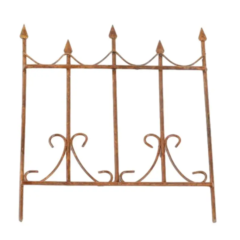 Miniature Fence For Crafts Decorative Iron Mini Garden Fence For Decor Wrought Iron Mini Fence Durable And Flexible Accessories
Miniature Fence For Crafts Decorative Iron Mini Garden Fence For Decor Wrought Iron Mini Fence Durable And Flexible Accessories
