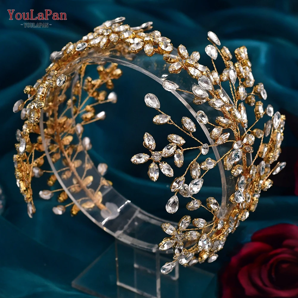 TOPQUEEN Wedding Crown Bridal Hair Accessories Shiny Rhinestone Headwear Bride Hairbands for Women Tiara Pageant HP414
TOPQUEEN Wedding Crown Bridal Hair Accessories Shiny Rhinestone Headwear Bride Hairbands for Women Tiara Pageant HP414