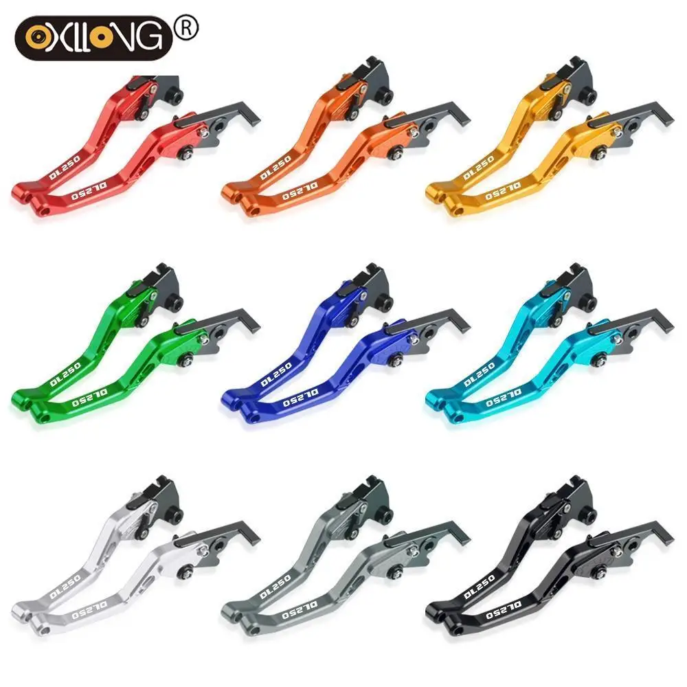 For Suzuki DL250 V-STROM Motorcycle Parts Short Aluminum Adjustable Brake Clutch Levers DL 250 VStorm 2017 2018 Accessories
For Suzuki DL250 V-STROM Motorcycle Parts Short Aluminum Adjustable Brake Clutch Levers DL 250 VStorm 2017 2018 Accessories