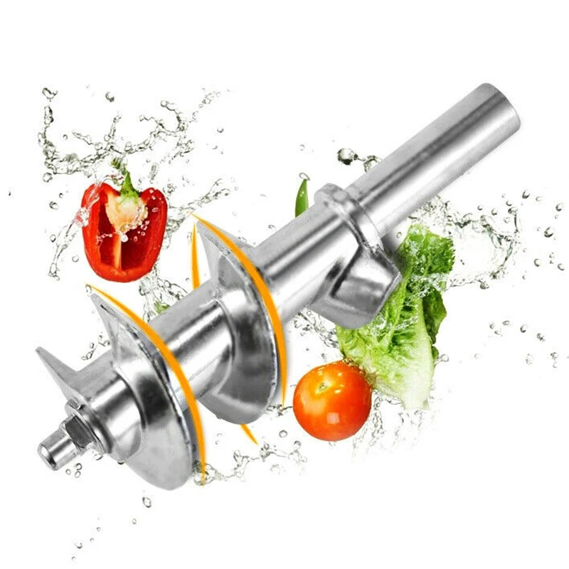 1pc Electric Meat Mincer Aluminum Auger Screw Parts Kitchen Tools Accessories For 55mm Calibar Household Meat Grinder
1pc Electric Meat Mincer Aluminum Auger Screw Parts Kitchen Tools Accessories For 55mm Calibar Household Meat Grinder