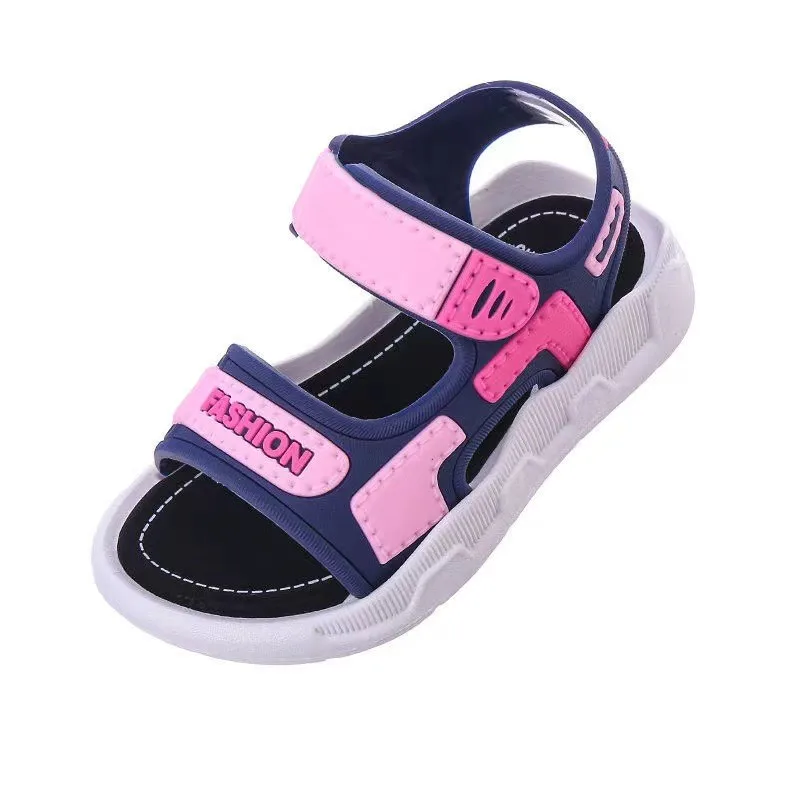 CUZULLAA Children Boys Fashion Hook & Loop Beach Sandals For Kids Girls Non-Slip Summer Shoes Size 21-35
CUZULLAA Children Boys Fashion Hook & Loop Beach Sandals For Kids Girls Non-Slip Summer Shoes Size 21-35