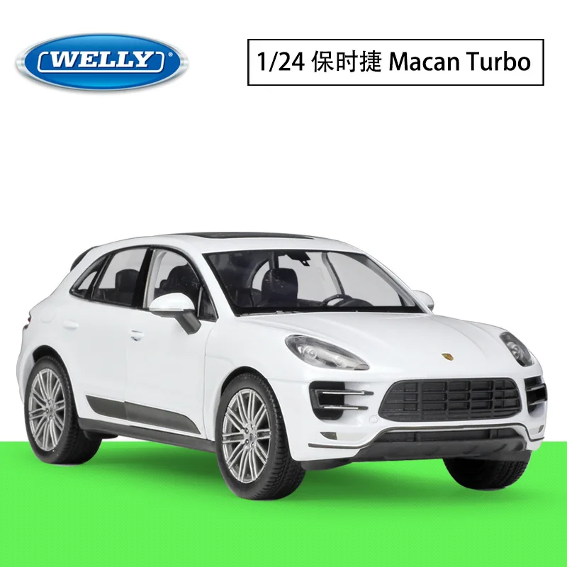 WELLY 1:24 simulation alloy car Porsche Macan Turbo model collection Car Model Simulation Car Decoration Collection Gifts Toys
WELLY 1:24 simulation alloy car Porsche Macan Turbo model collection Car Model Simulation Car Decoration Collection Gifts Toys