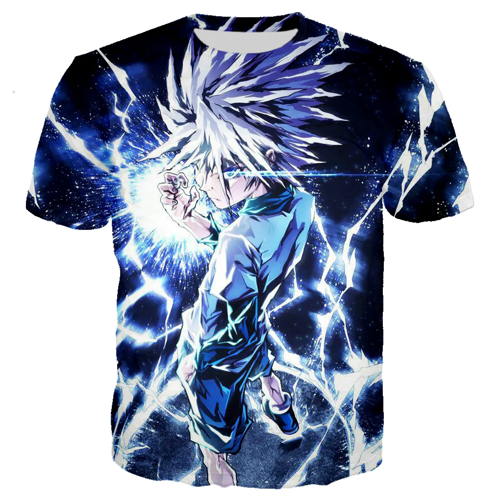 Anime Hunter X Hunter T Shirts Men/women 3D HXH Printed T-shirt Casual Harajuku Style Streetwear Summer Trendy Men clothing Tops
Anime Hunter X Hunter T Shirts Men/women 3D HXH Printed T-shirt Casual Harajuku Style Streetwear Summer Trendy Men clothing Tops
