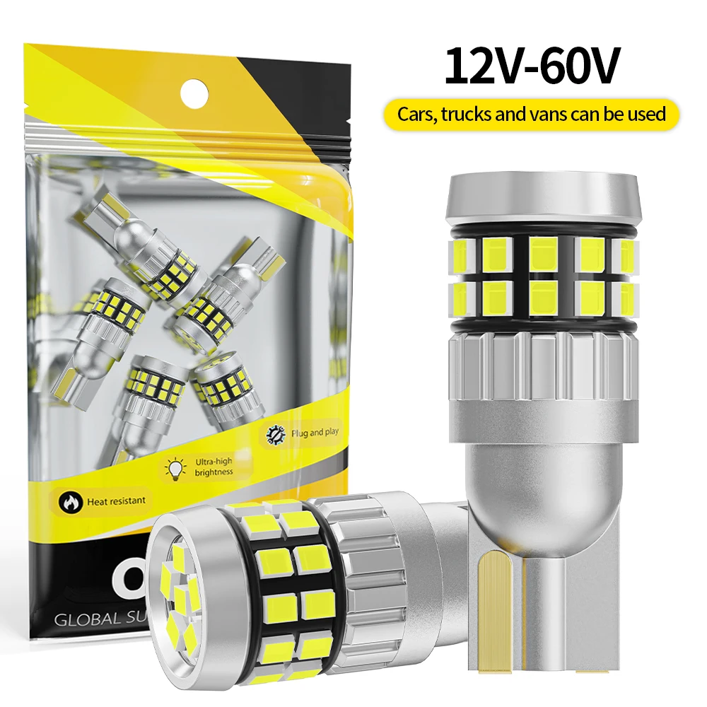 2pcs T10 LED Lights W5W 194 168 Car Interior Bulbs Canbus No Error For Truck License Plate Lamps Clearance Light White 12v Diode
2pcs T10 LED Lights W5W 194 168 Car Interior Bulbs Canbus No Error For Truck License Plate Lamps Clearance Light White 12v Diode