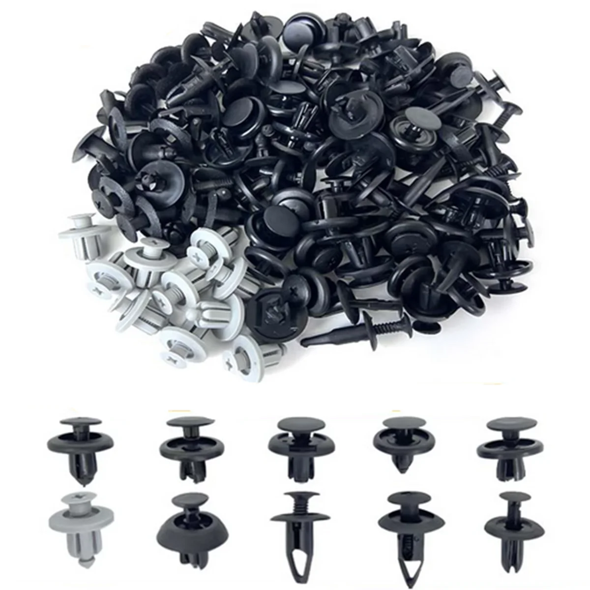100 Mixed Car Screws Buckles Auto Bumper Door Fender Trim Fastener Screw Car Panel Rivet Retainer Plastic Clips Inteior Parts
100 Mixed Car Screws Buckles Auto Bumper Door Fender Trim Fastener Screw Car Panel Rivet Retainer Plastic Clips Inteior Parts