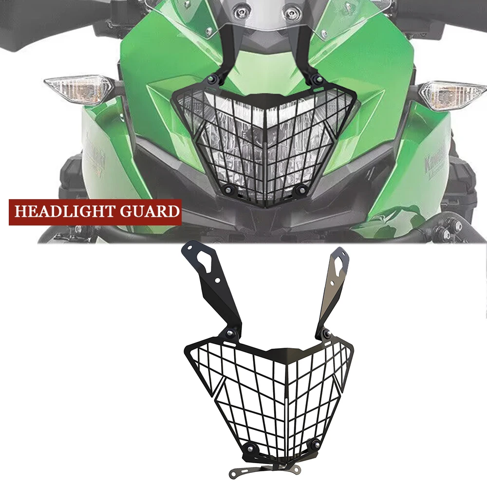 VERSYS250 VERSYS300 Motorcycle Headlight Head Light Guard Cover Grill For Kawasaki VERSYS VERSYS-X 250 300 ABS 2017-2022 2023
VERSYS250 VERSYS300 Motorcycle Headlight Head Light Guard Cover Grill For Kawasaki VERSYS VERSYS-X 250 300 ABS 2017-2022 2023