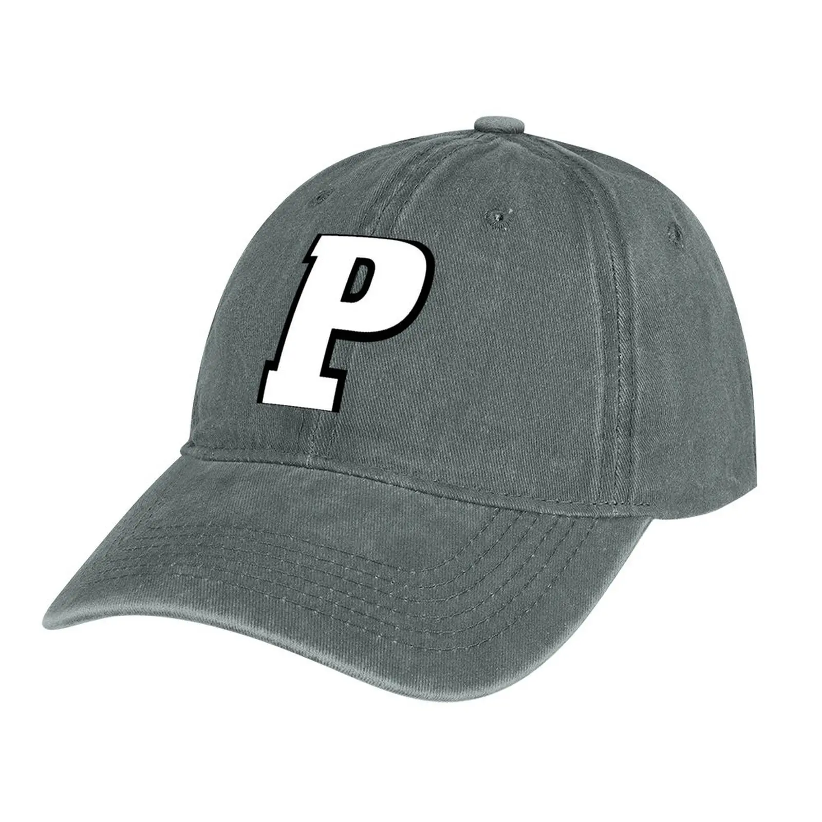 

Alphabet Letter P Cowboy Hat fashionable Snapback Cap Golf Wear Men Women's