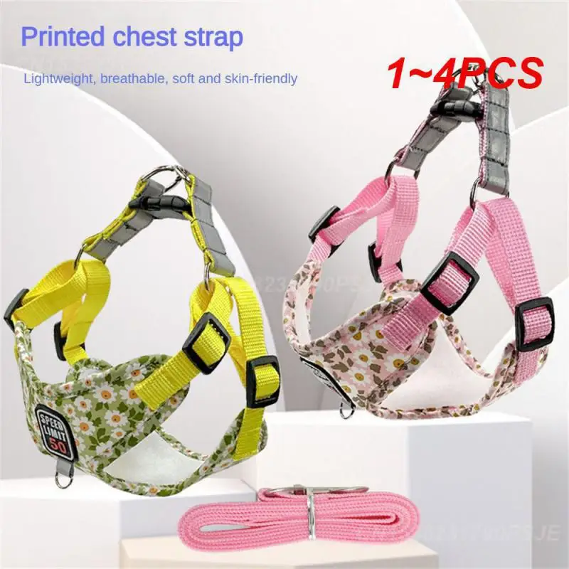 1~4PCS Dog Harness Reflective Fashionable Reflective Vests Walking The Dog Small Dog Harness No Tension High Quality Pet Carrier
1~4PCS Dog Harness Reflective Fashionable Reflective Vests Walking The Dog Small Dog Harness No Tension High Quality Pet Carrier