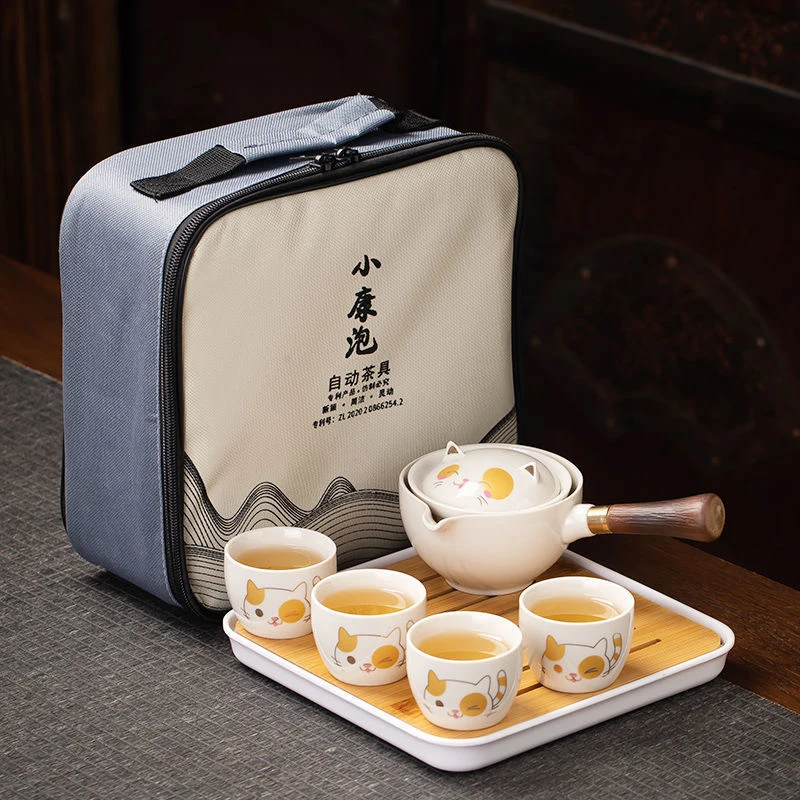 Porcelain Chinese Gongfu Tea Set Ceramic Tea Cup for Puer Flowers Exquisite Shape 360 Rotation Tea Maker and Infuser Theeset
Porcelain Chinese Gongfu Tea Set Ceramic Tea Cup for Puer Flowers Exquisite Shape 360 Rotation Tea Maker and Infuser Theeset