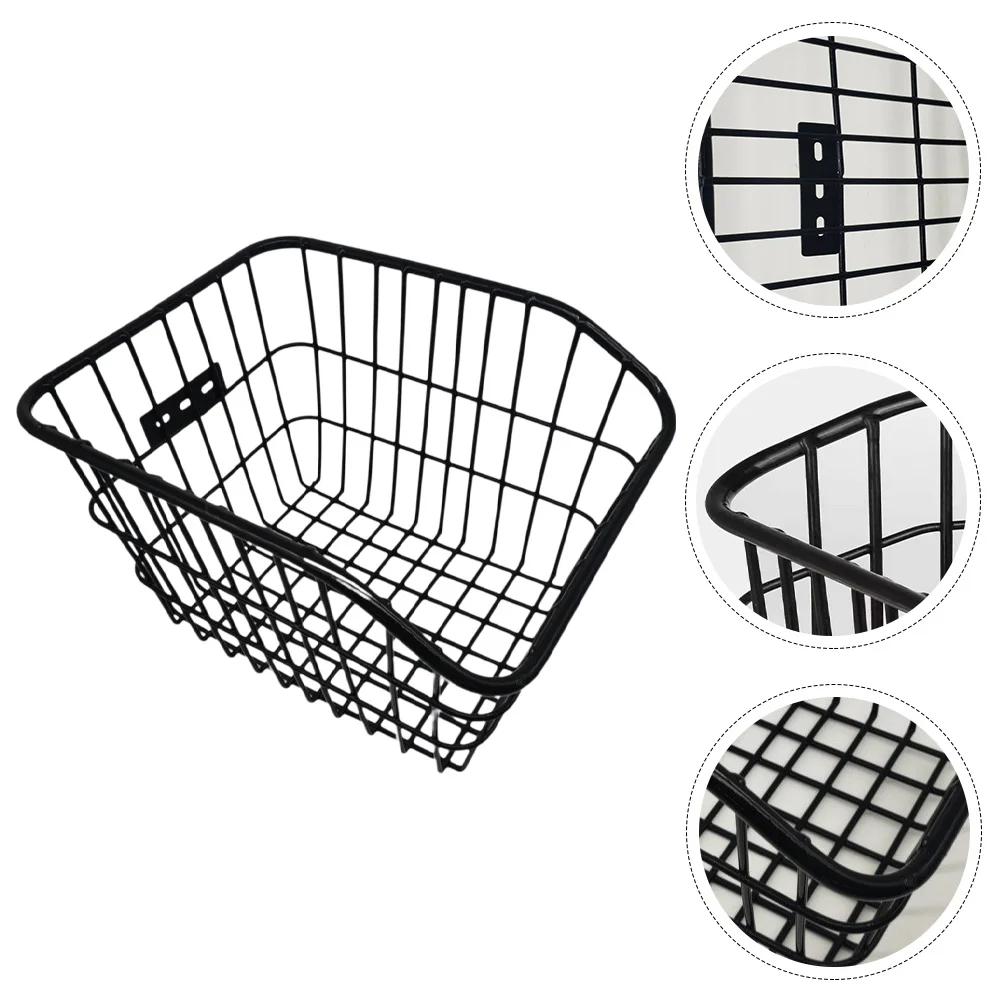 Inoomp Stroller Accessories Rear Bike Basket Metal Wire Basket Strap Bag Cargo Rack Fold-Up Detchable Front Bag Rear
Inoomp Stroller Accessories Rear Bike Basket Metal Wire Basket Strap Bag Cargo Rack Fold-Up Detchable Front Bag Rear