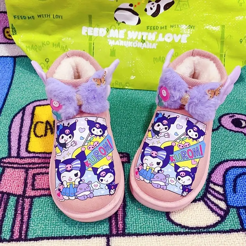 Kawaii Sanrio Anime Snow Boot Cute Kuromi My Melody Cinnamoroll Cartoon Thick Soled Anti Slip Anti Freeze Cotton Boots Kids Gift
Kawaii Sanrio Anime Snow Boot Cute Kuromi My Melody Cinnamoroll Cartoon Thick Soled Anti Slip Anti Freeze Cotton Boots Kids Gift