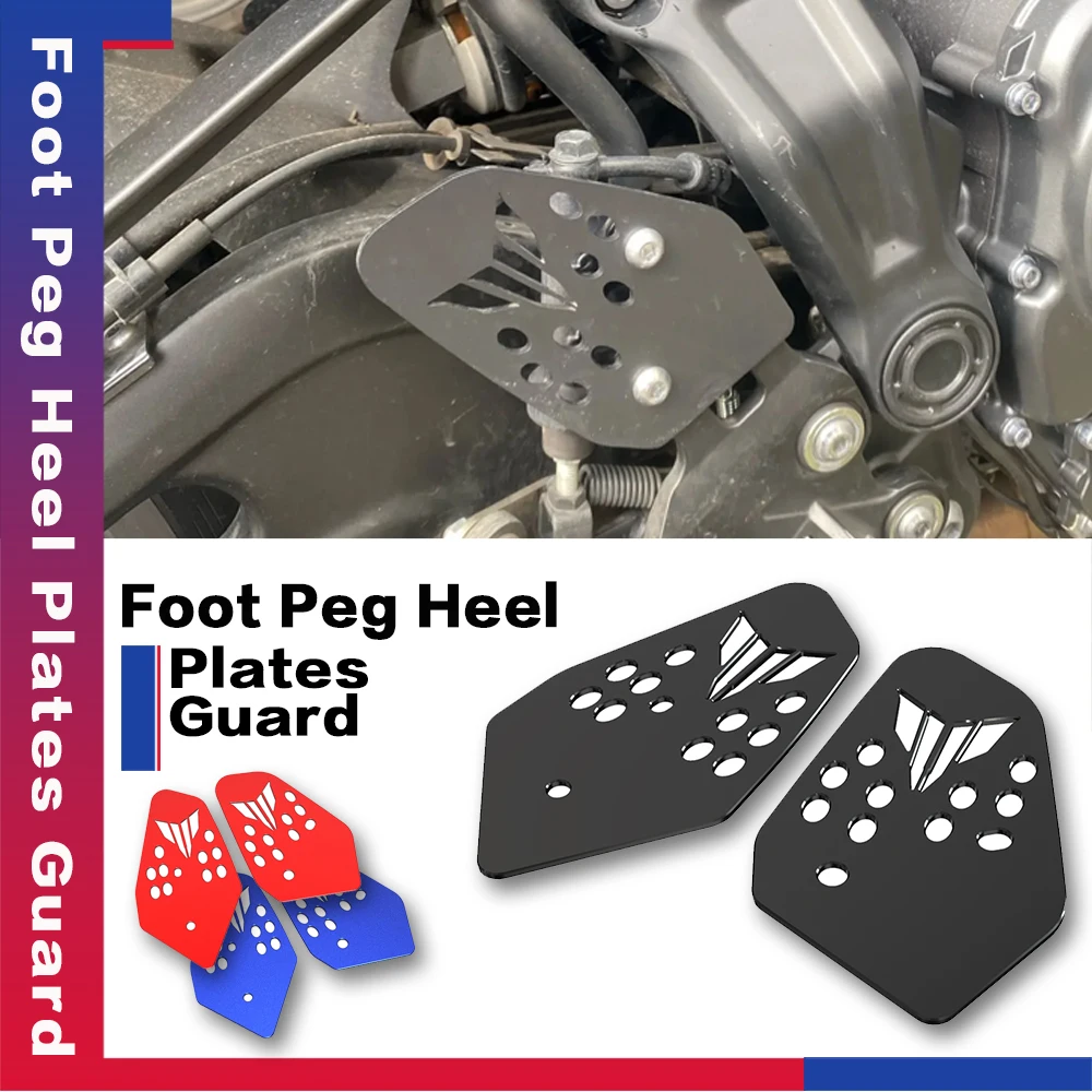 

MT FZ 07 Footrest Pedal Protector For YAMAHA MT07 Tracer FZ07 XSR700 XSR 700 Motorcycle Accessories Foot Peg Heel Plates Guard