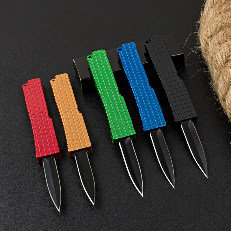 Mini Micro Knife Mtech Pocket Knife 5cr15 Steel 58HRC Hardness Zinc Aluminum Alloy Handle Outdoor Self Defense Fruit knife
Mini Micro Knife Mtech Pocket Knife 5cr15 Steel 58HRC Hardness Zinc Aluminum Alloy Handle Outdoor Self Defense Fruit knife