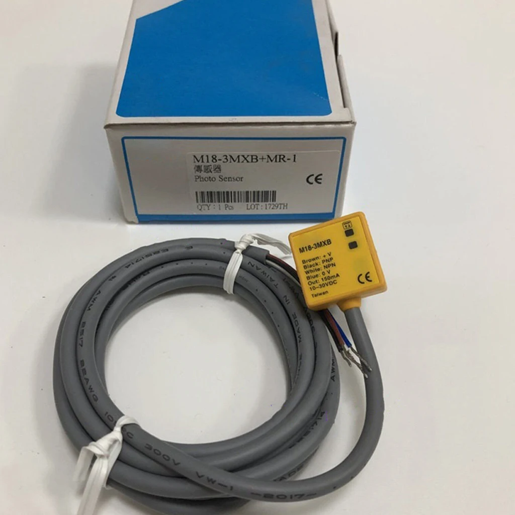 M18-3MXB NC M18 Ultra Short Ttubular Type Photoelectric Switch Sensor Original & New M18-3MXB+MR-1
M18-3MXB NC M18 Ultra Short Ttubular Type Photoelectric Switch Sensor Original & New M18-3MXB+MR-1